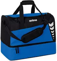 Erima Six Wings Sporttasche mit Bodenfach S Blau