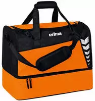 Erima Six Wings Sporttasche mit Bodenfach L Orange