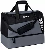 Erima Sporttasche Six Wings M, grau, mit Bodenfach 50 cm, 60 Liter