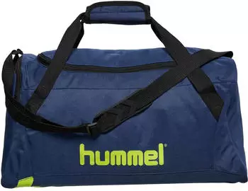Hummel Core Sports Bag L dark denim/lime punch