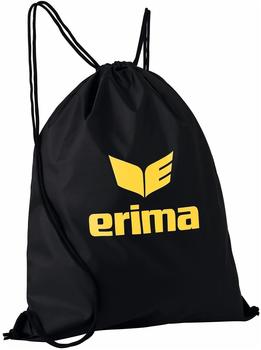 Erima Club 5 Turnbeutel schwarz/gelb