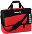 Erima Club 5 Sporttasche mit Bodenfach L rot/schwarz
