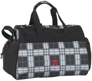 Take IT Easy Sporttasche Wien Plaid schwarz/grau