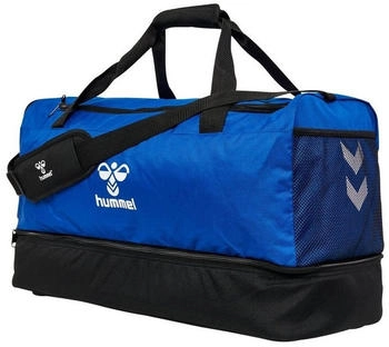 Hummel Hmlcore 2.0 Sports Bag M true blue black – Zwei Tragegriffe plus verstellbarer Schultergurt