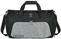 neoxx Sporttasche "Wool the World" in Grau - (L)43,5 x (H)26 x (T)24 cm