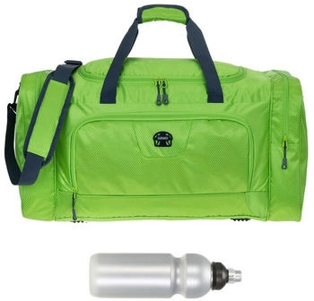 Elephant Trainer sports bag 55cm L + drinking bottle (1243) lime green
