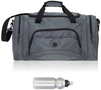 Elephant Color Big sports bag 55cm + drinking bag (1296) titan grey
