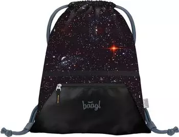Baagl Turnbeutel mit Tasche pixel space