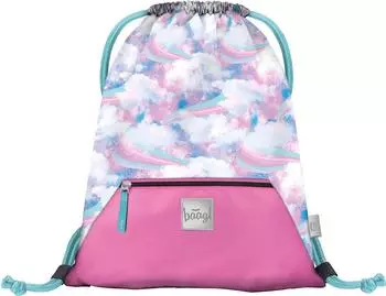 Baagl Turnbeutel mit Tasche sky