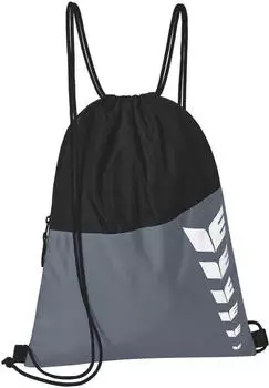 Erima Six Wings Gymsack slate grey/black