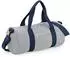 Bagbase Original Barrel Bag hellgrau/french navy (BG140LGFN)