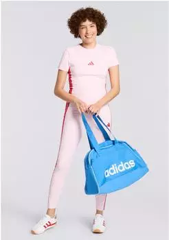 Adidas Linear Essentials Bowling Bag Unisex, blau/wei&szlig;, Polyester