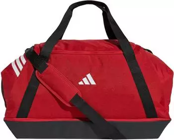 Adidas Tiro Duffle Bag mit Schuhfach, Large, rot/wei&szlig; (JY7950)