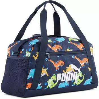 Puma Phase AOP Extra Small Sports Bag, Kinder, blau gemustert, 17L