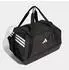 Adidas Tiro Duffle Bag M schwarz/weiß, mit Bodenfach (JY7943)