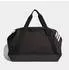 Adidas Tiro Duffle Bag M schwarz/weiß, mit Bodenfach (JY7943)