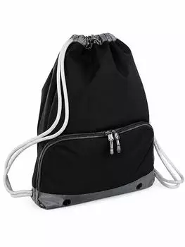 Bagbase Athleisure Gymsac schwarz (BG542BLAC)