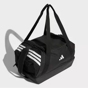 Adidas Tiro Duffle Bag S mit Bodenfach, schwarz/wei&szlig; (JY7939)