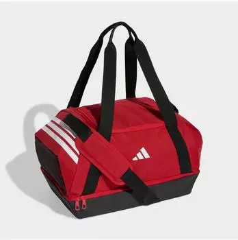 Adidas Tiro Duffle Small mit Bodenfach, tepore/wei&szlig; (JY7964)