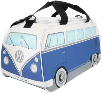 Brisa VW T1 Bulli Bus Sporttasche medium, blau (BUST12)