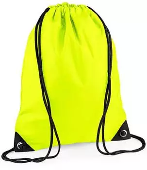 Bagbase Premium Gymsac (BG10) fluorescent yellow