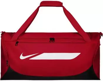 Nike Academy Team Duffel M Sporttasche, Polyester, rot, 60L
