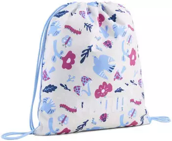 Puma Phase AOP Gym Sack (091325) frosted ivory/little forester aop