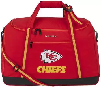 Travelite NFL Reisetasche Kansas City Chiefs, Größe L, 69L (004706-10)