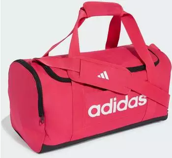 Adidas Essentials Linear Duffel Bag unisex, power pink/wei&szlig;, S (KS2076)