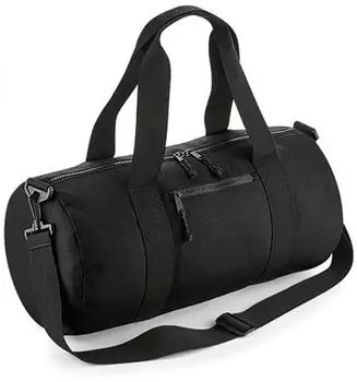 Bagbase Recycled Barrel Bag Sporttasche 20L schwarz (BG284)