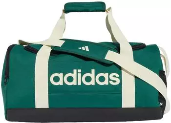 Adidas Essentials Linear Duffel Bag collegiate green/ivory, unisex, S (KS2075)