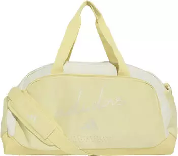 Adidas Defender Allover Graphic Duffle Bag S (KT0679) dual yellow/orbit grey