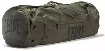 Leone1947 Commando Sporttasche 65L, unisex, milit&auml;rgr&uuml;n/schwarz (AC903)