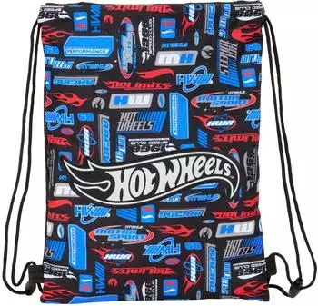 Safta Hot Wheels Turnbeutel, Kinder, 26x34cm (612553855)