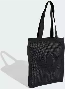 Adidas Gehäkelte Tote-Bag, schwarz, unisex
