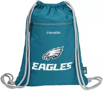 Travelite NFL Turnbeutel Philadelphia Eagles, 8L, Polyester (004702-04)