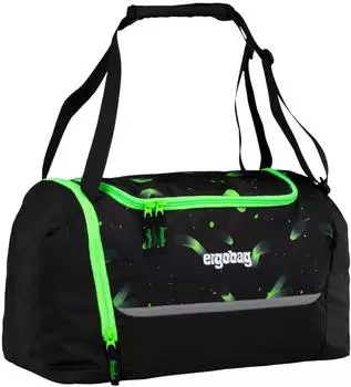 ergobag &Uuml;b&auml;rholspur Sporttasche 20L mit Schuhfach, schwarz
