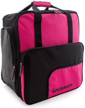 Brubaker Skischuhrucksack Super Function pink/schwarz