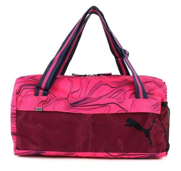 Puma Sports Bag II fuchsia purple-allover lines, [Größe: OSFA]