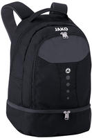 JAKO Rucksack TLS Striker, 46 cm, mit Schuhfach, schwarz, Polyester, 32 Liter