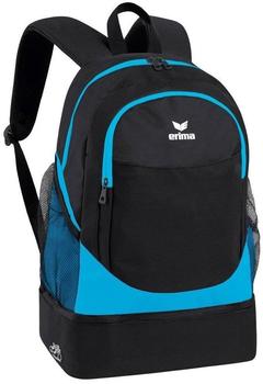 Erima Rucksack mit Bodenfach curacao/schwarz 7230715 Gr. 1