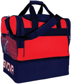 Givova Football Bag M red/navy