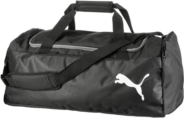 Puma Fundamentals Medium Sports Bag black/white
