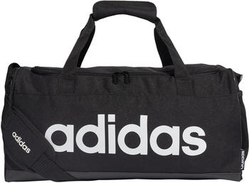 Adidas Linear Logo Duffelbag black / black / white (FL3693)