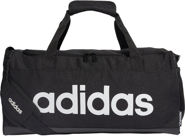 Adidas Linear Logo Duffelbag black / black / white (FL3693)