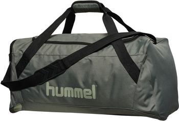 Hummel Core Sports Bag M dark denim lime punch