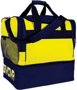 Givova Football Bag M yellow/navy