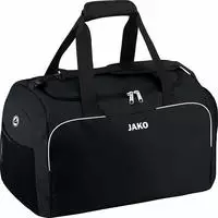 JAKO Sporttasche Classico Junior, schwarz, mit Nassfach, 45 cm, 40 Liter