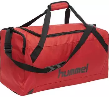 Hummel Core Sports Bag M true red/black