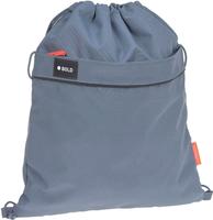 L&Auml;SSIG Turnbeutel "Bold, blue" aus recyceltem Material